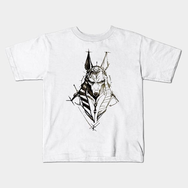 pharaoh Kids T-Shirt by vabontchi